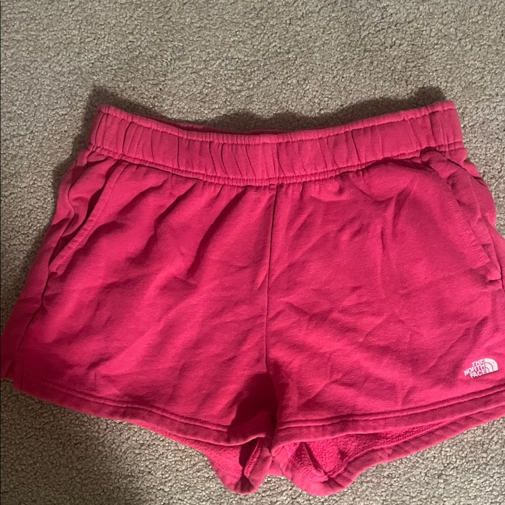 The North Face Women's Vibrant Pink sweat  Shorts